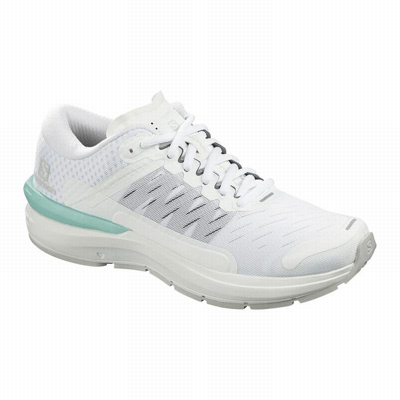 SALOMON SONIC 3 CONFIDENCE W Philippines - Women's Running Shoes - White | 016589-GZT